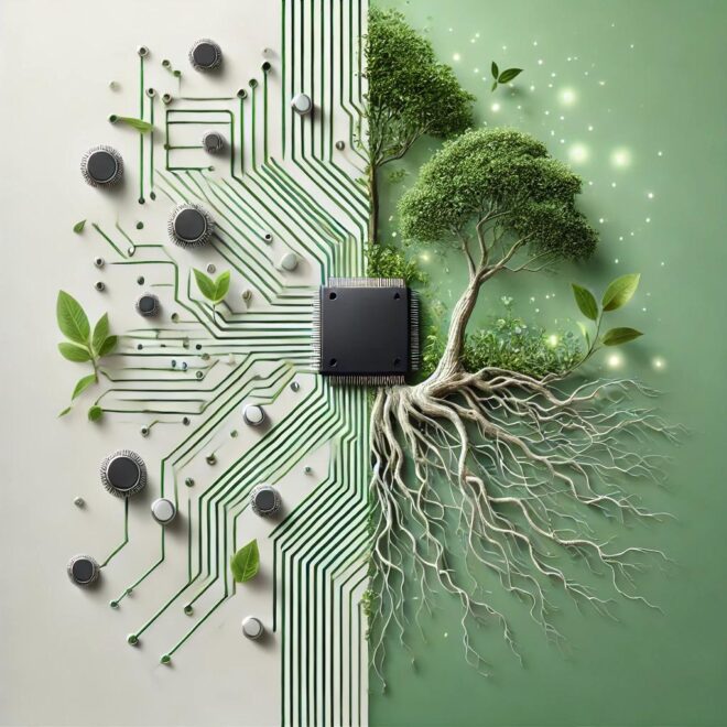 blend technology with sustainability